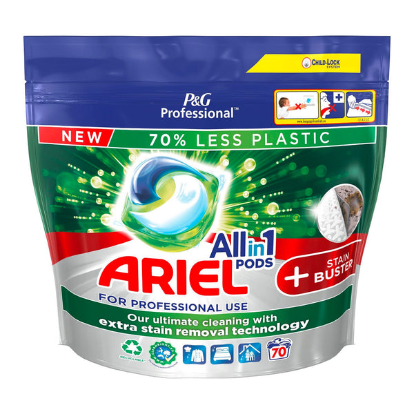 Lessive capsules Ariel+ ultra detachant x43